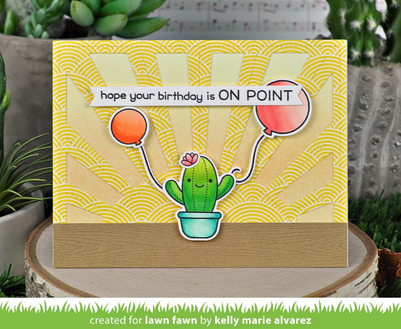 Lawn Fawn - year ten - Clear Stamp 2x3