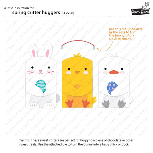 Lawn Fawn - spring critter huggers - Stanzen