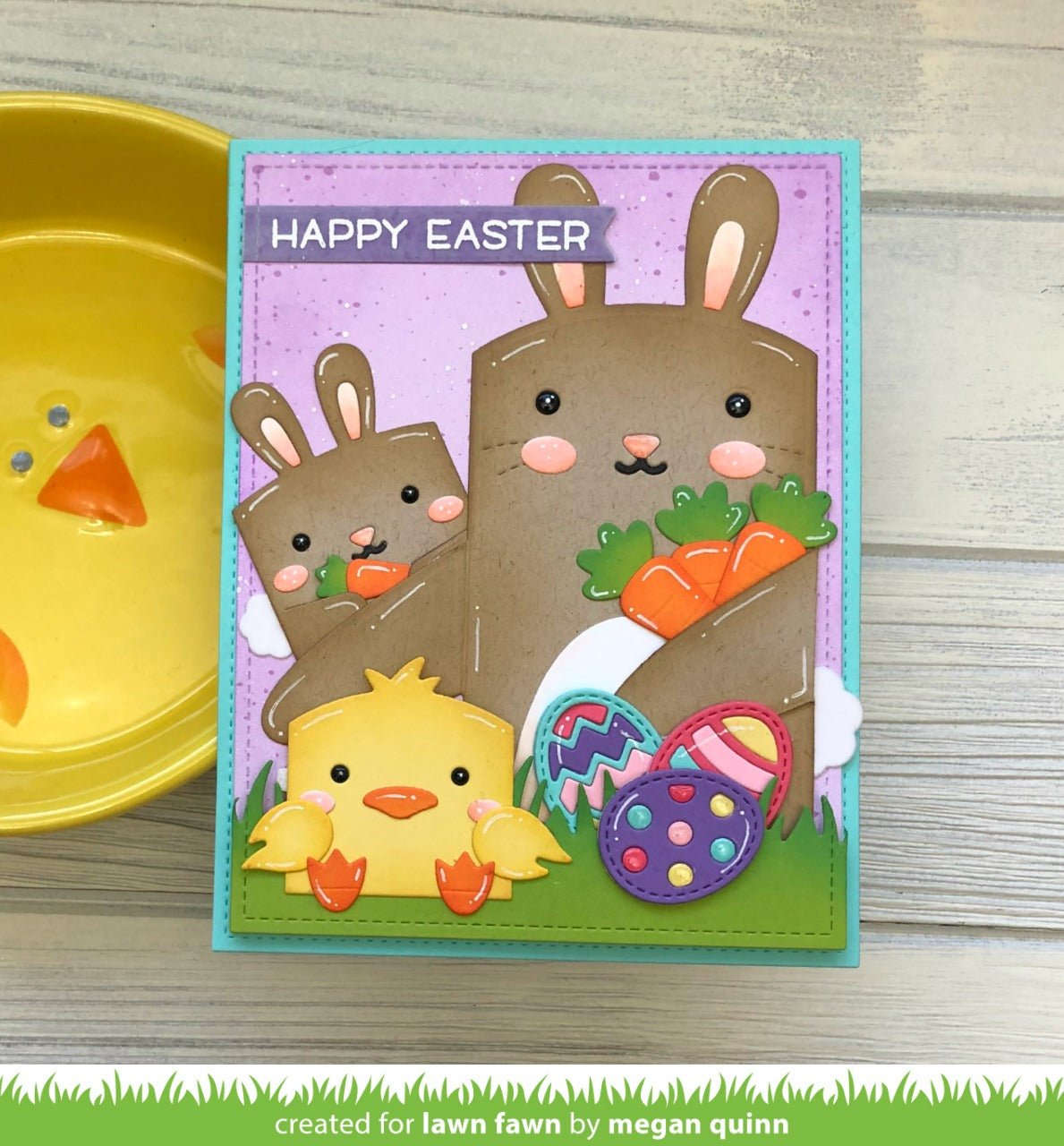 Lawn Fawn - spring critter huggers - Stanzen
