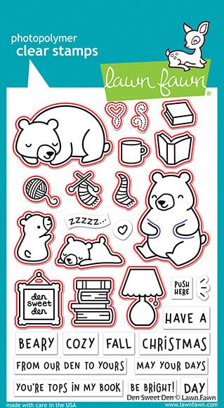 Lawn Fawn den sweet den Stanzen