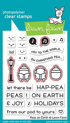 Lawn Fawn peas on earth Stanzen - Letzte Chance RETIRED bei Lawn Fawn!