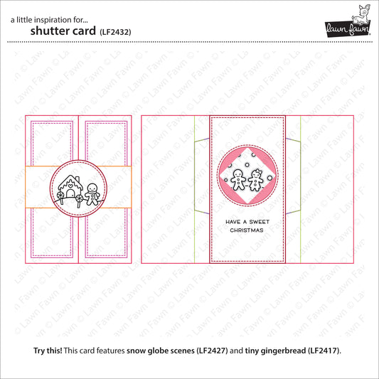 Lawn Fawn shutter card Stanzen