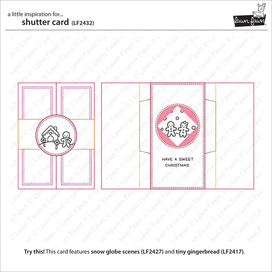 Lawn Fawn shutter card Stanzen