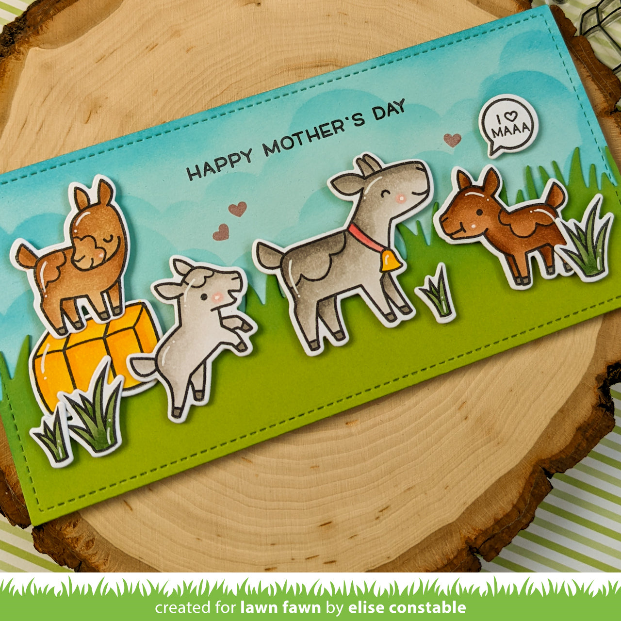 Lawn Fawn - You goat this - Clear Stamp 4x6