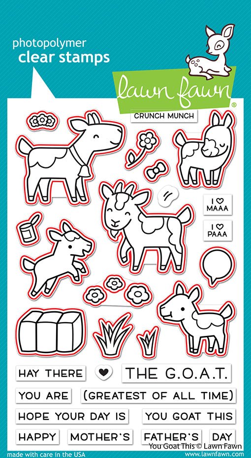 Lawn Fawn - You Goat This - Stanzen