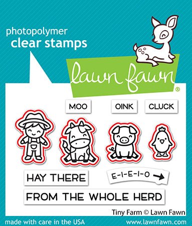 Lawn Fawn - Tiny Farm - Stanzen