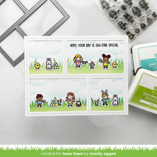 Lawn Fawn - Tiny Sport Friends - Clear Stamp 3x4
