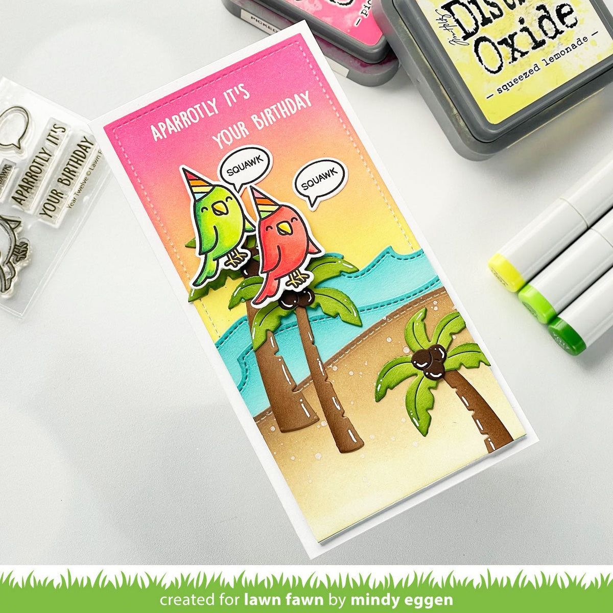 Lawn Fawn - Year twelve - Clear Stamps 2x3