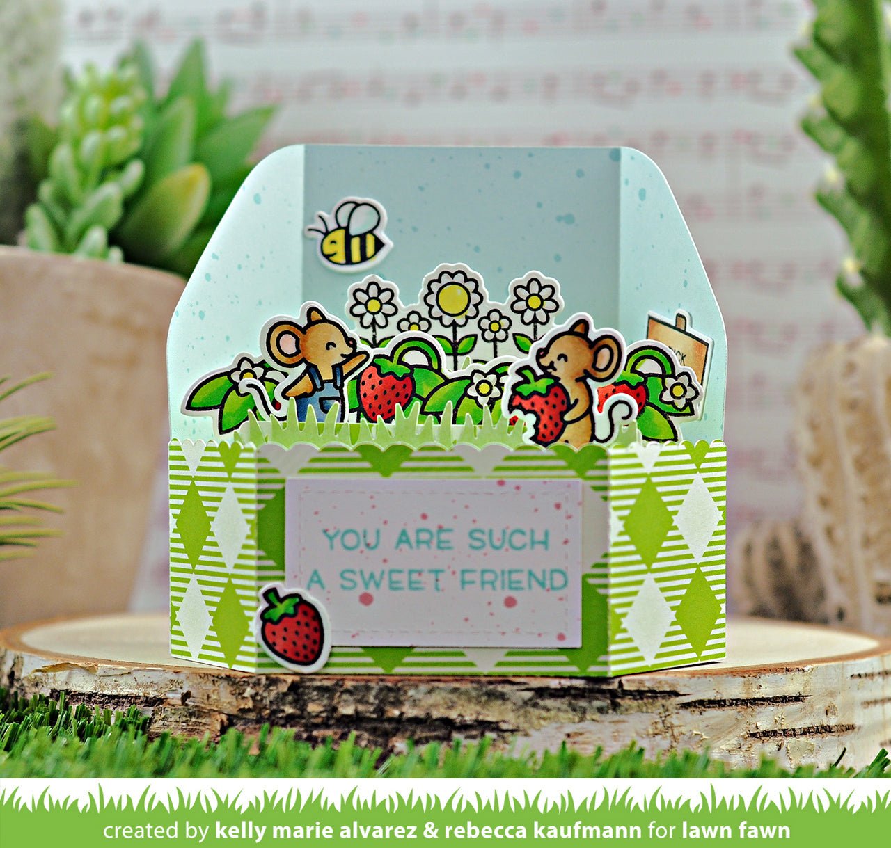 Lawn Fawn - Platform Pop-Up Add-On- Stand Alone Stanze