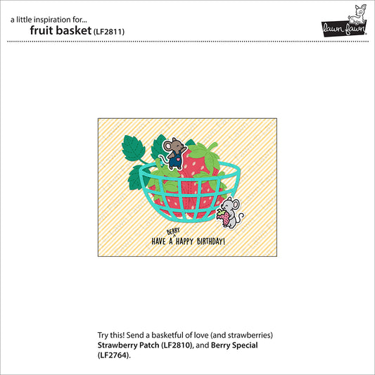 Lawn Fawn - Fruit Basket - Stand Alone Stanze
