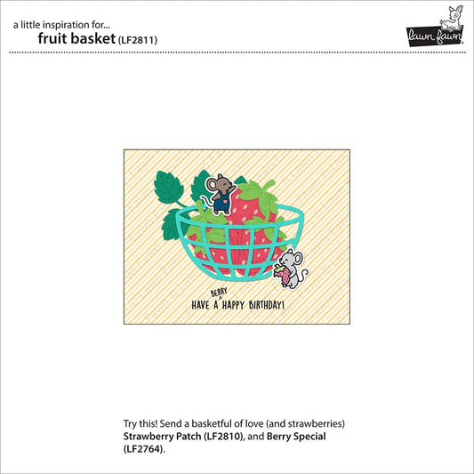 Lawn Fawn - Fruit Basket - Stand Alone Stanze