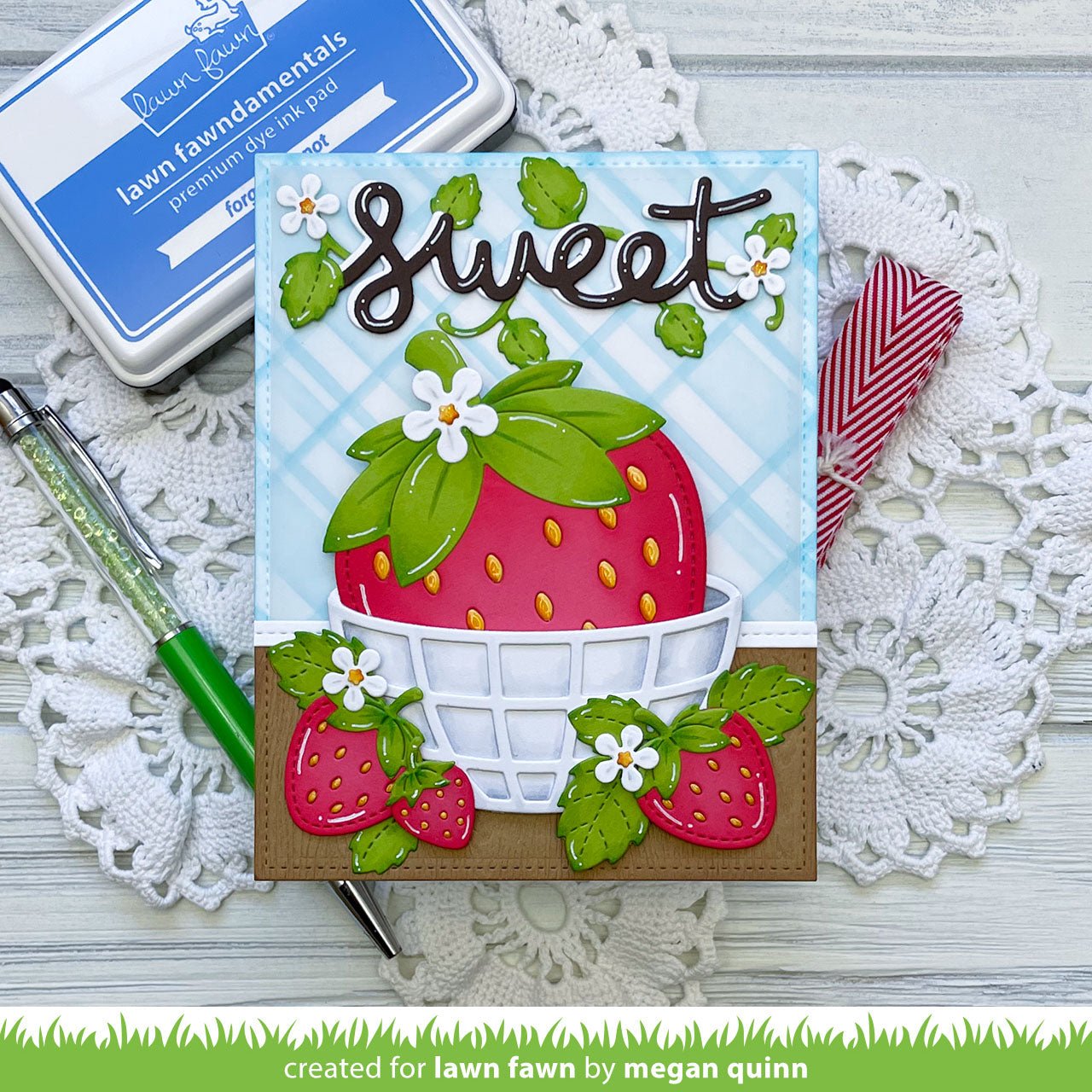Lawn Fawn - Fruit Basket - Stand Alone Stanze