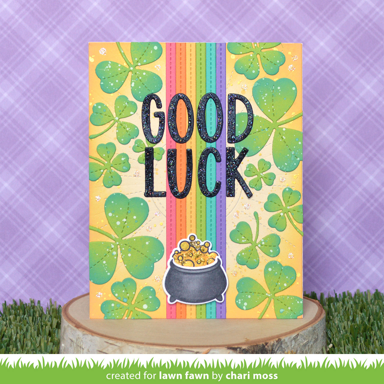Lawn Fawn - Lucky Clovers - Stand Alone Stanze