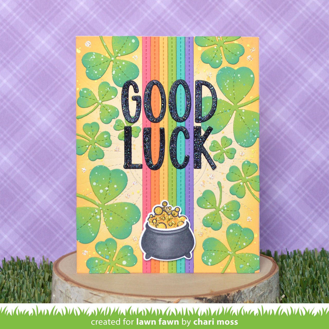 Lawn Fawn - Lucky Clovers - Stand Alone Stanze