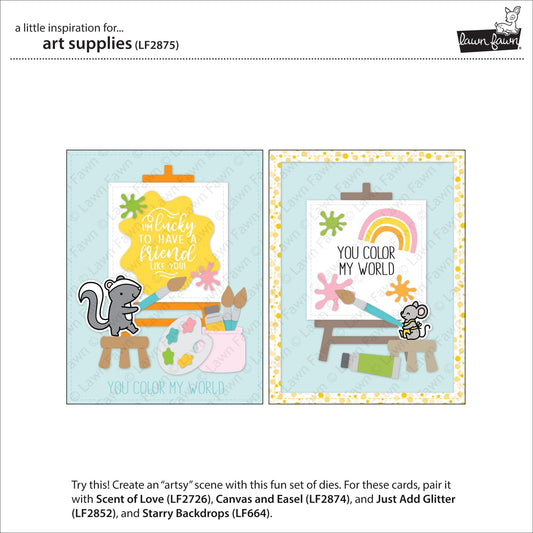 Lawn Fawn - Art Supplies - Stand Alone Stanzschablone