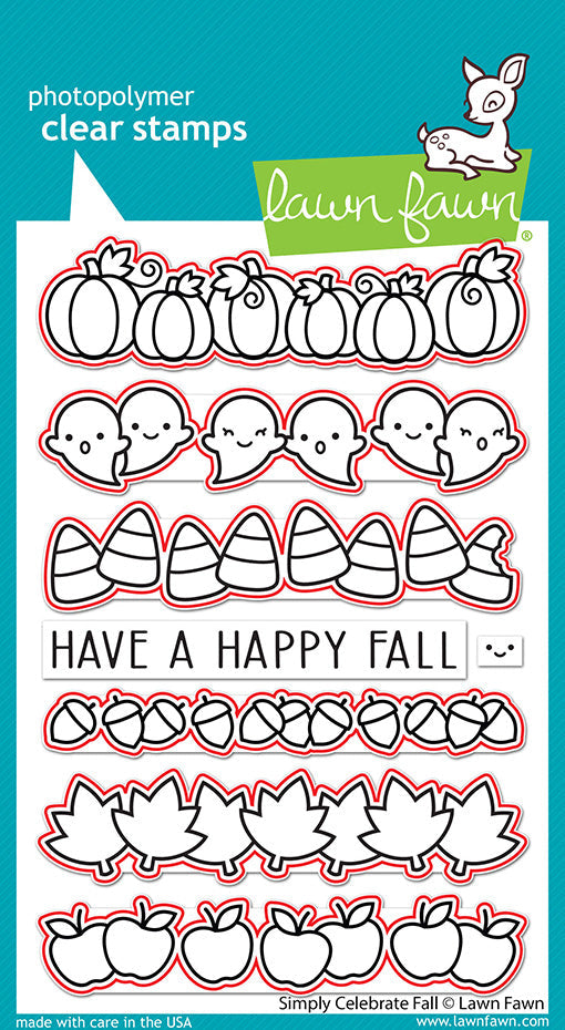 Lawn Fawn - Simply Celebrate Fall - Stanzen
