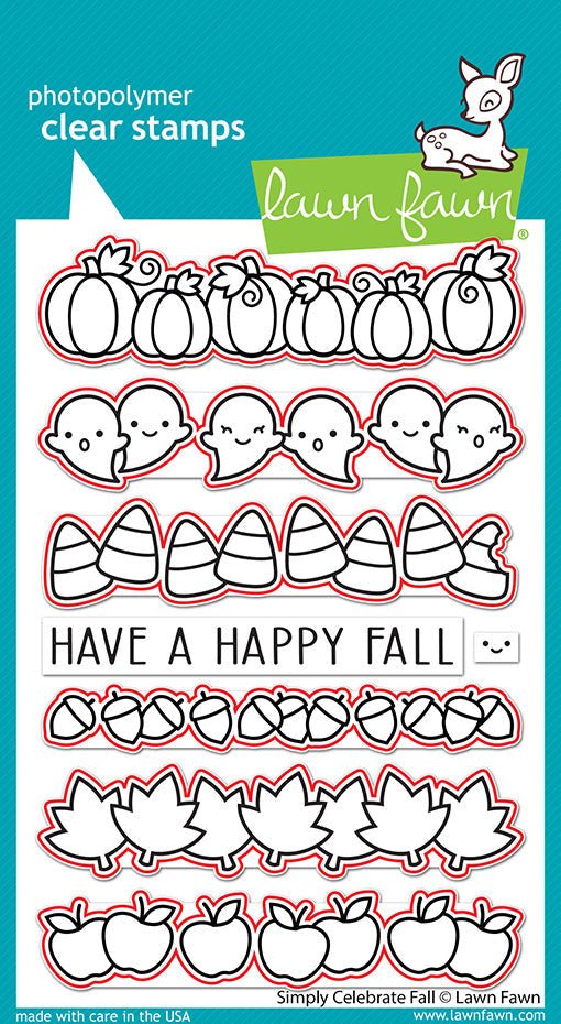 Lawn Fawn - Simply Celebrate Fall - Stanzen