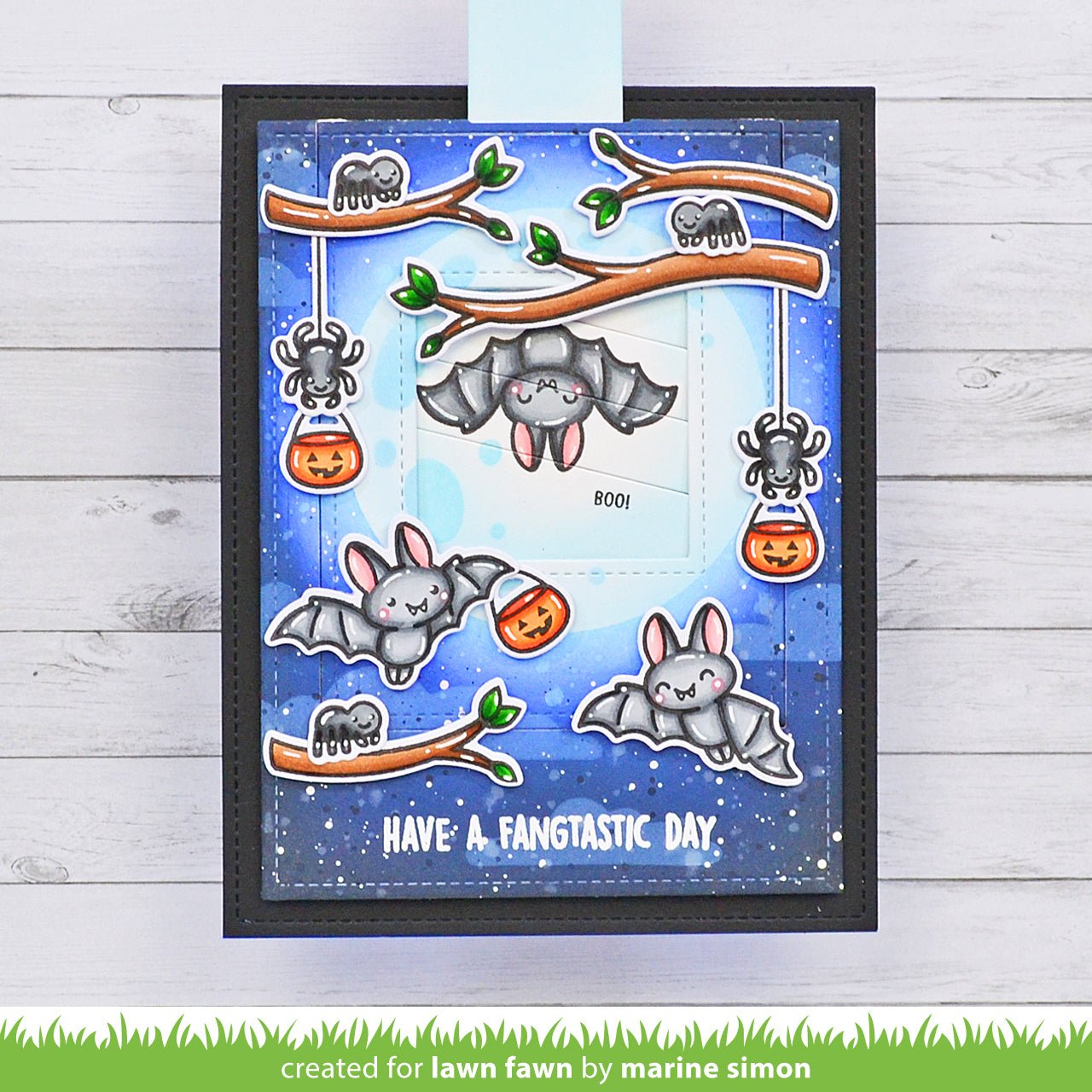 Lawn Fawn - Fangtastic Friends Add-on - Clear Stamps 3x4