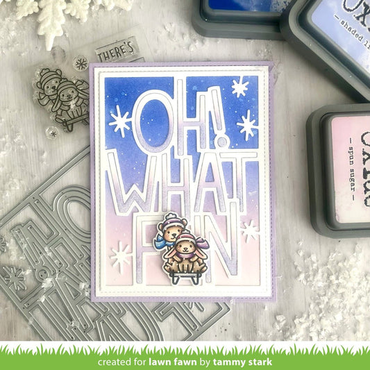 Lawn Fawn - Snow one like you - Clear Stamps 2x3