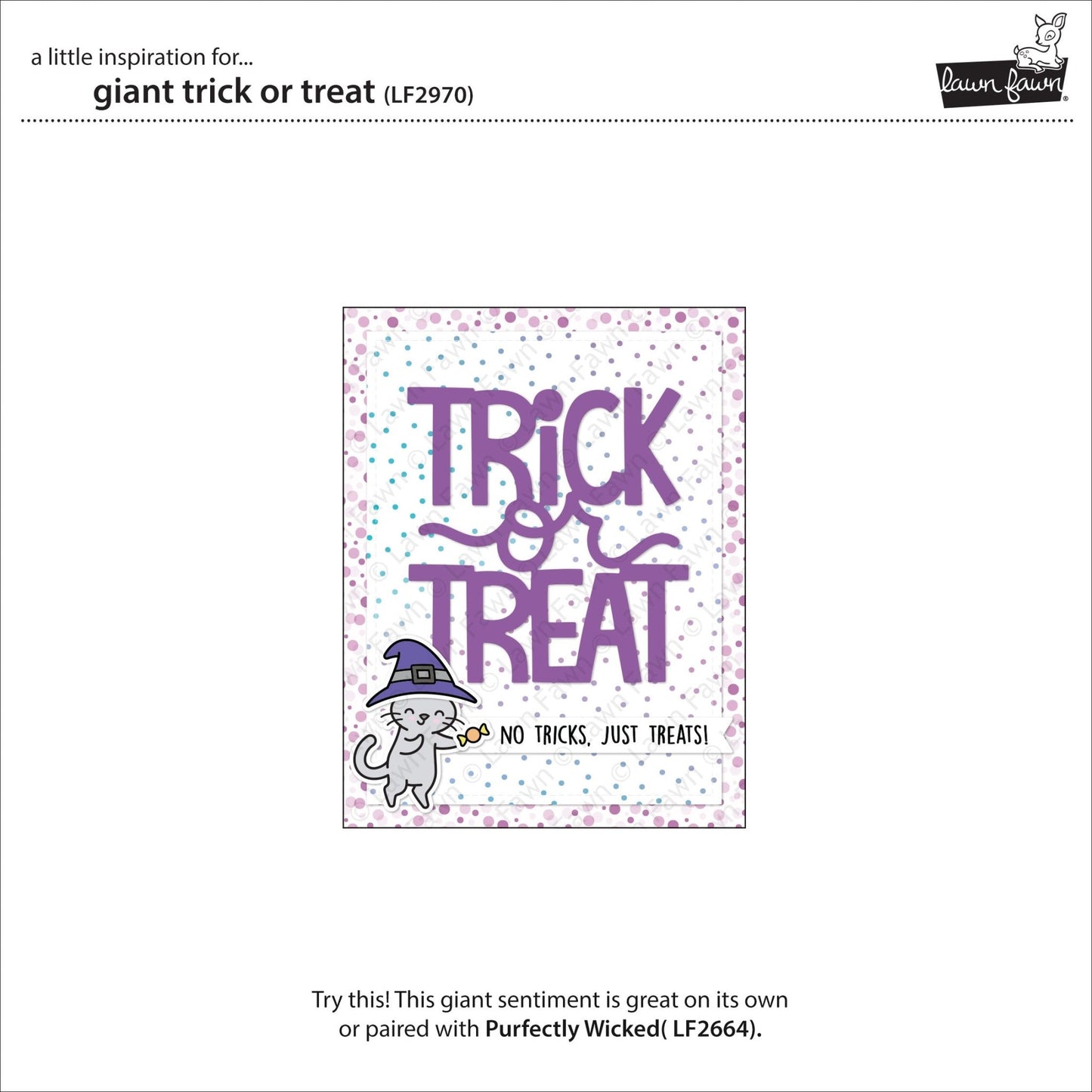 Lawn Fawn - Giant trick or treat - Stand alone Stanzen