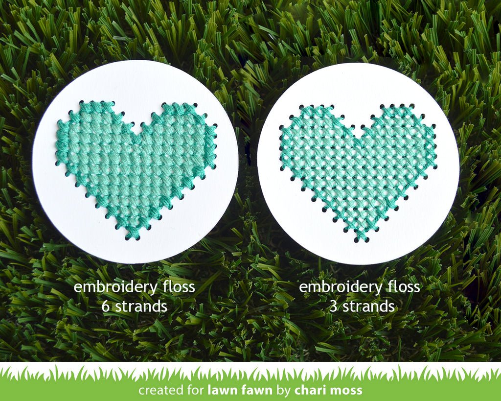 Lawn Fawn - Embroidery Hoop - Stand Alone Stanze