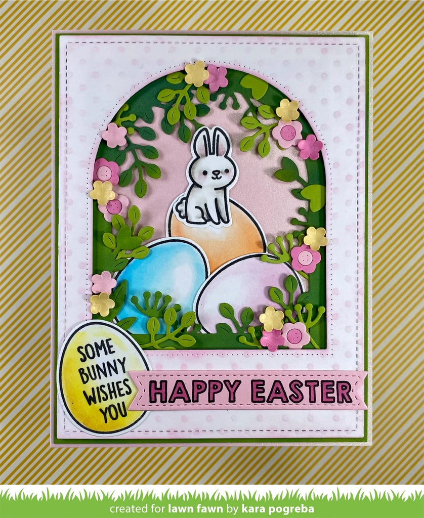 Lawn Fawn - Secret Garden Window - Stand Alone Stanze