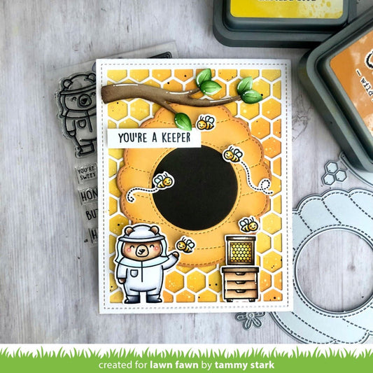 Lawn Fawn You're a keeper Stempelset 3x4