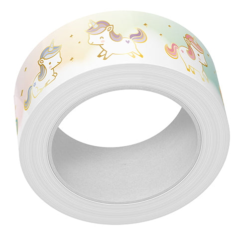 Lawn Fawn Unicorn party Foiled Washi Tape