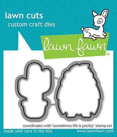 Lawn Fawn Sometimes life is prickly Stanzen