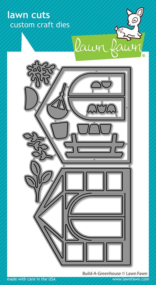 Lawn Fawn Build-a-Greenhouse Stand alone Stanzschablone