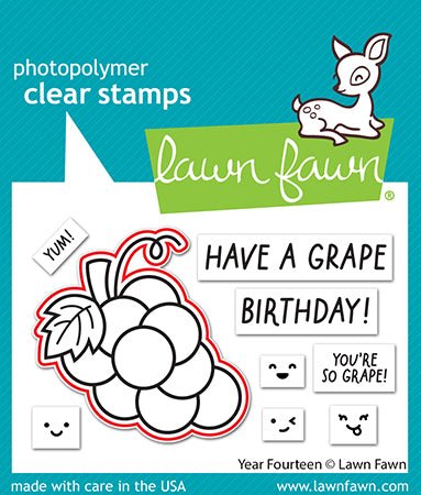 Lawn Fawn Year fourteen Outline Stanzen