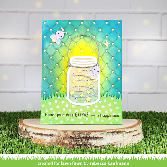 Lawn Fawn Build-a-drink mason jar add-on: lantern Stand Alone Stanzen