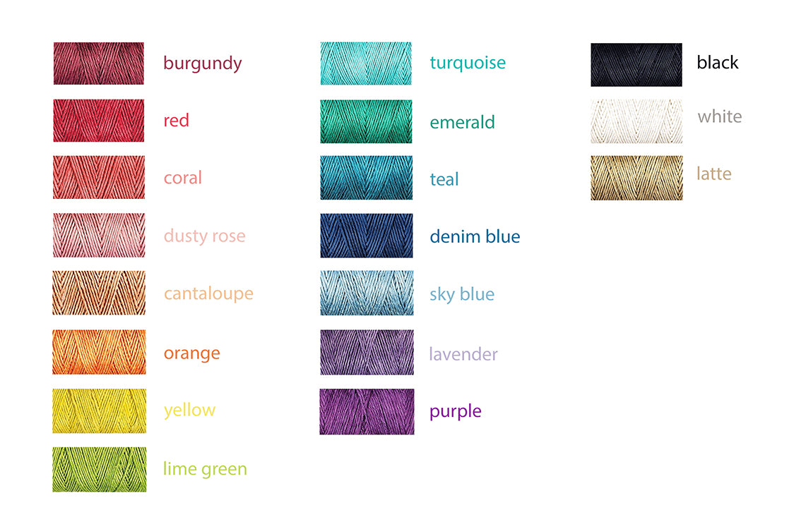 Lawn Fawn - cantaloupe hemp twine - twine