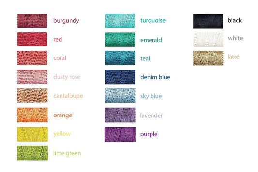 Lawn Fawn - cantaloupe hemp twine - twine