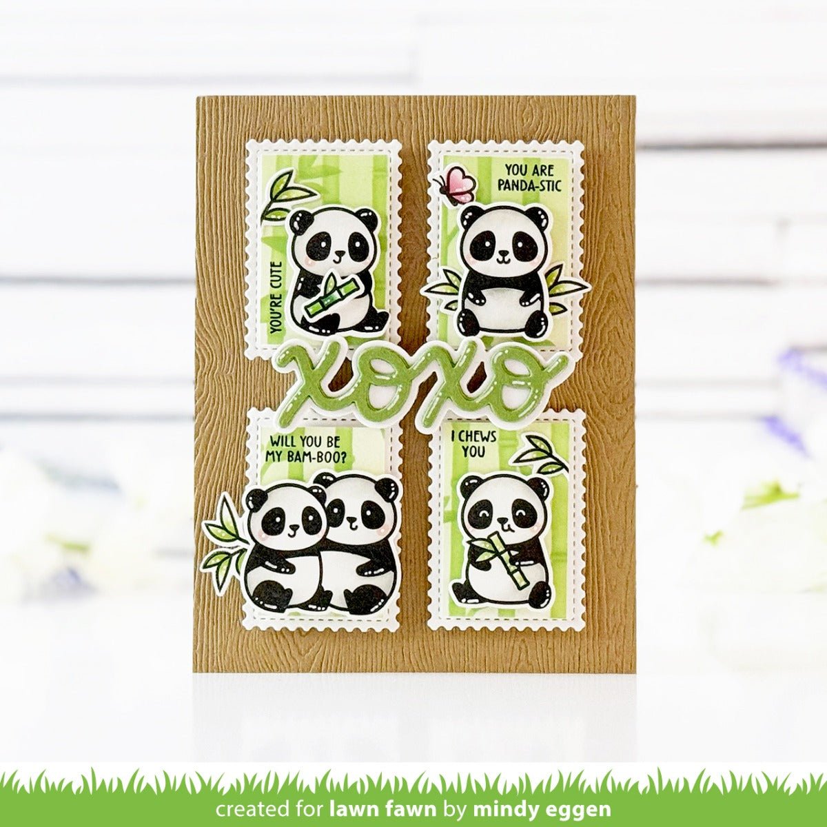 Lawn Fawn - scripty xoxo outline - add-on die
