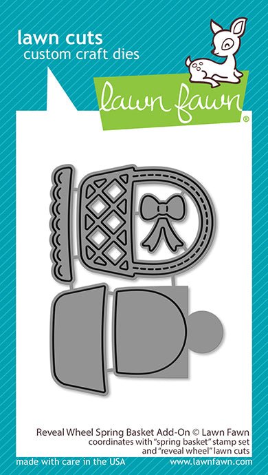 Lawn Fawn - Reveal Wheel spring basket add-on - Stand alone Stanzen