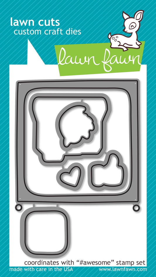 craft dies lawn fawn get well soon für scrapbook & cardmaking