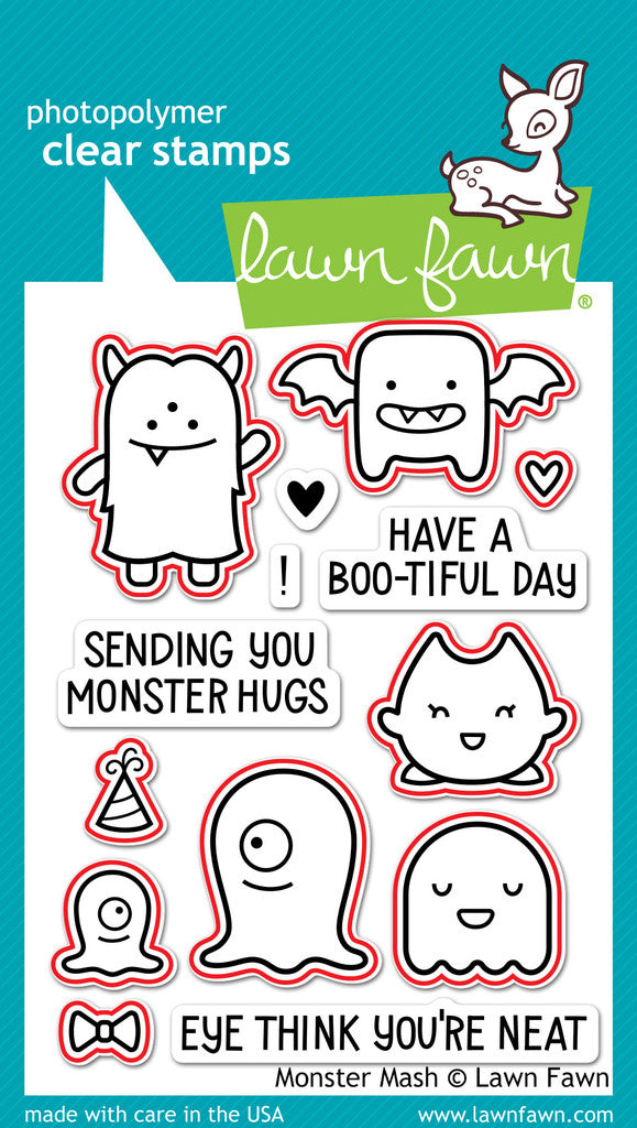 lawn fawn lawn cuts die monster mash