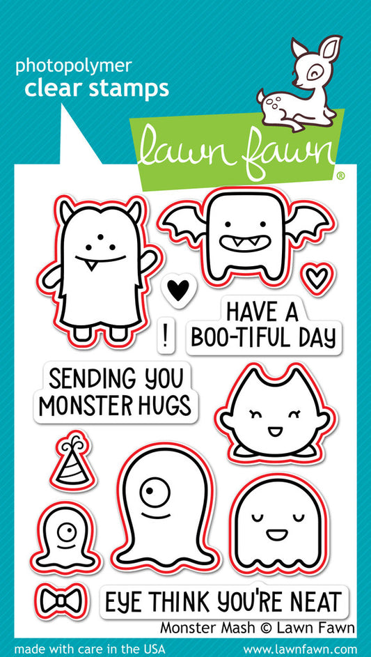 lawn fawn lawn cuts die monster mash