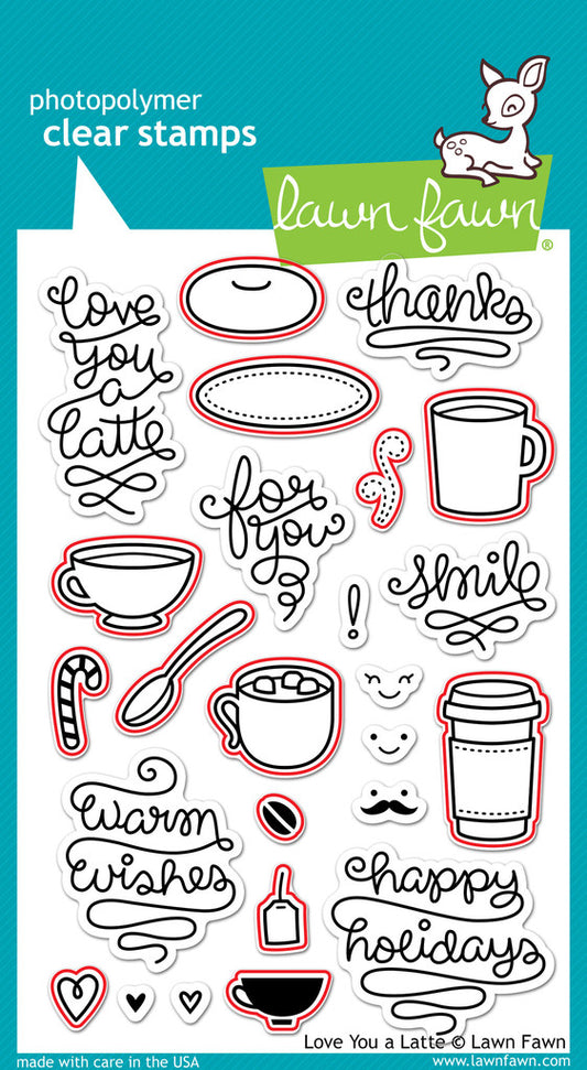 lawn fawn lawn cuts die love you a latte