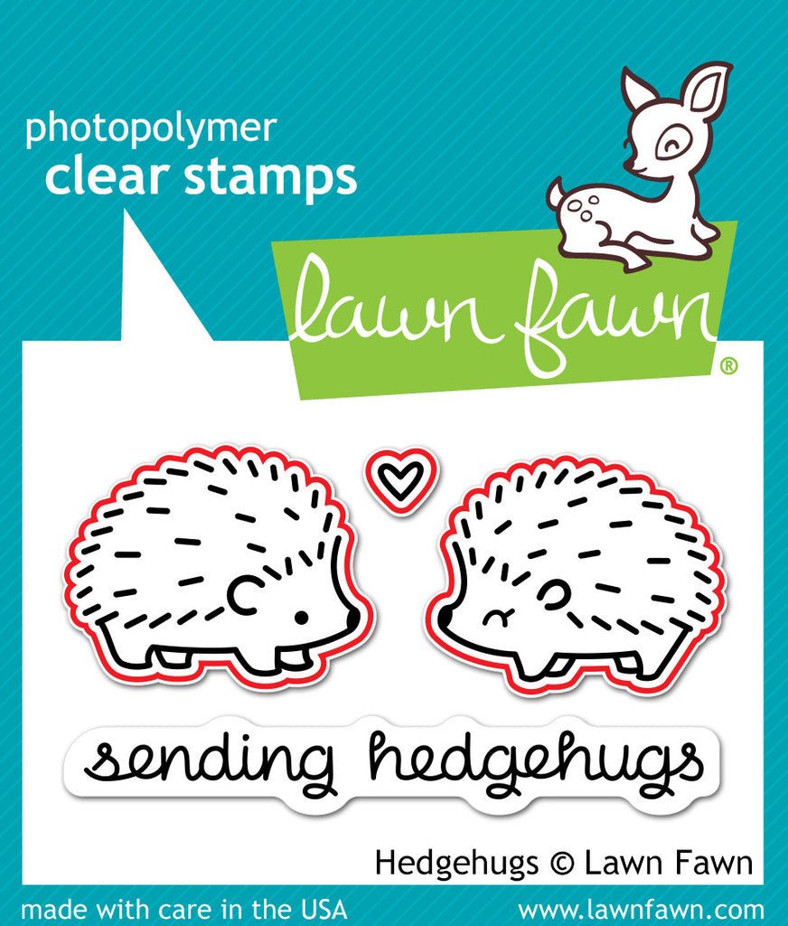 lawn fawn lawn cuts die hedgehugs