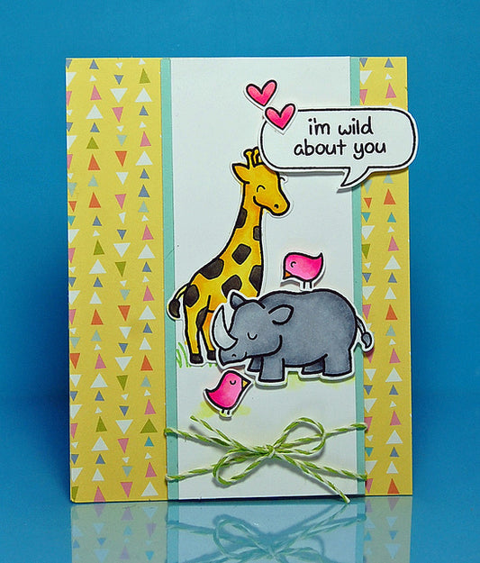 lawn fawn lawn cuts critters of the savanna beispiel