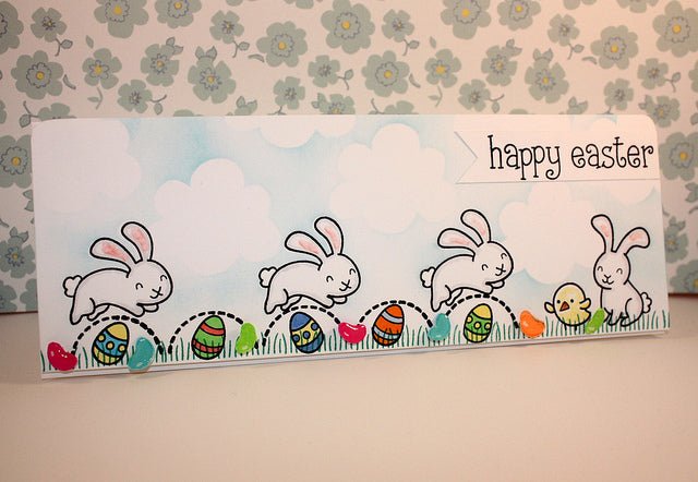 clear stamps lawn fawn happy easter für scrapbooking & cardmaking