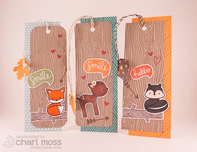 Lawn Fawn Woodgrain Backdrops Beispiel
