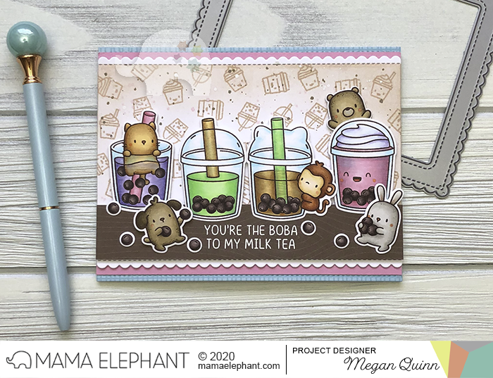 Mama Elephant - Boba Tea - Stanzen Set