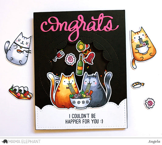 Mama Elephant - Congrats Stanze