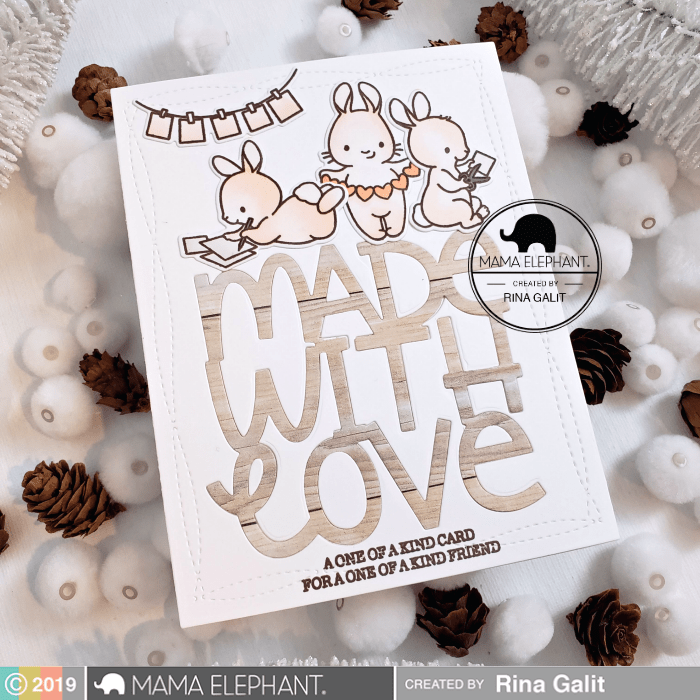 Mama Elephant - Crafted with Love - Stanzen