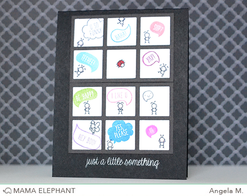 Mama Elephant - Stempelset 4x6" - Small Talk