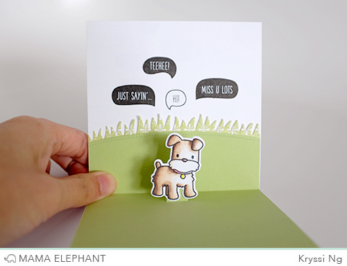 Mama Elephant - Stempelset 4x6" - Small Talk