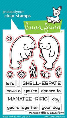 Lawn Fawn - Manatee-Rific - Stanzen